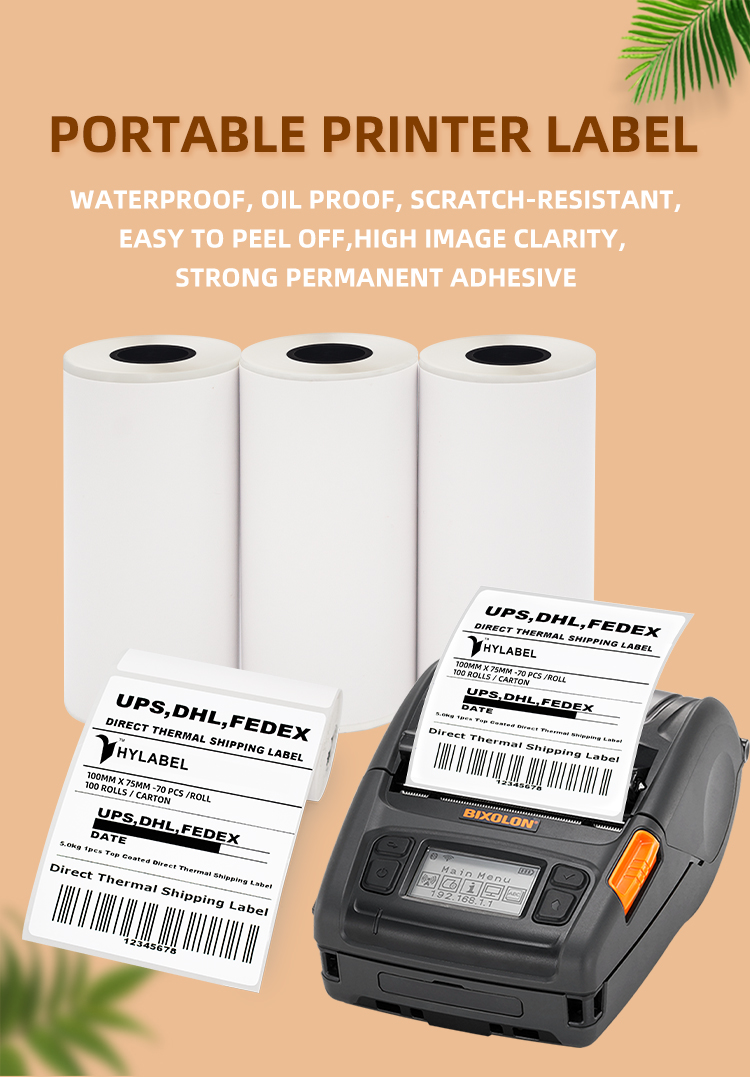Portable Printer label