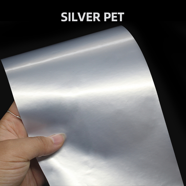 Matt PET Silver Label 