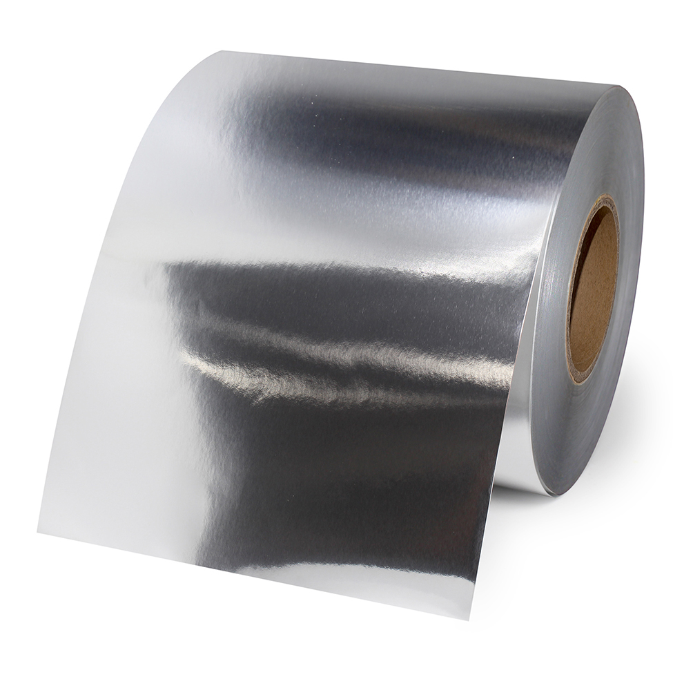Self Adhesive Silver Paper Jumbo Roll Material