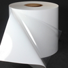 White BOPP Label Stock With Clear PET Liner PP White