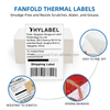 Direct Thermal Label 4*6 Shipping Label Barcode Label Thermal Label Fan Fold